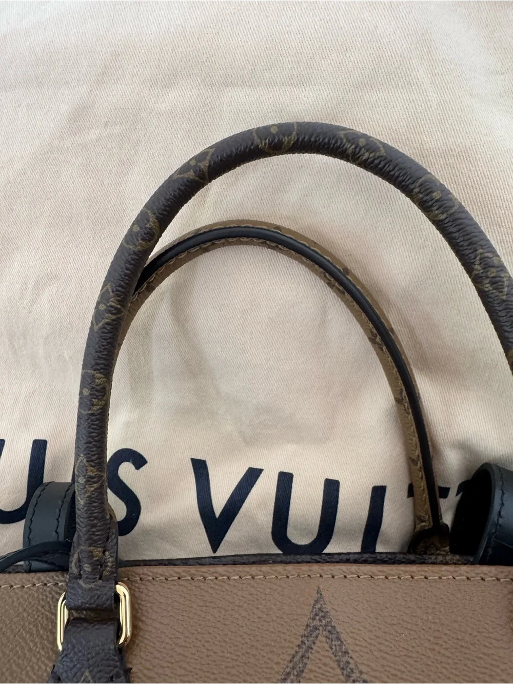 Louis Vuitton On the Go GM with Matching Wallet